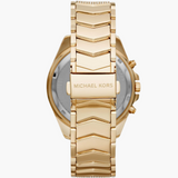 Shop Authentic Michael Kors Whitney Chronograph Gold Dial Gold Steel Strap Watch For Women - MK6729 - Luxxuri