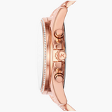  Shop Authentic Michael Kors Whitney Chronograph Rose Gold Dial Rose Gold Steel Strap Watch For Women - MK6730 - Luxxuri