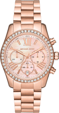  Shop Authentic Michael Kors Lexington Chronograph Rose Gold Dial Rose Gold Steel Strap Watch for Women - MK7242 - Luxxuri