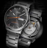  Shop Authentic Mido Commander II Automatic Chronometer Grey Dial Silver Steel Strap Watch For Men - M021.431.11.061.01 - Luxxuri