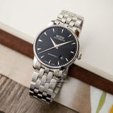  Shop Authentic Mido Baroncelli Ii Automatic Black Dial Silver Steel Strap Watch For Men - M8600.4.18.1 - Luxxuri