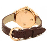  Shop Authentic Marc Jacobs Betty White Dial Brown Leather Strap Watch for Women - MJ1481 - Luxxuri