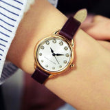  Shop Authentic Marc Jacobs Betty White Dial Brown Leather Strap Watch for Women - MJ1481 - Luxxuri