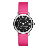  Shop Authentic Marc Jacobs Roxy Black Dial Pink Leather Strap Watch for Women - MJ1540 - Luxxuri