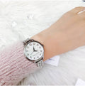 Marc Jacobs Betty White Dial Silver Steel Strap Watch for Women - MJ3497