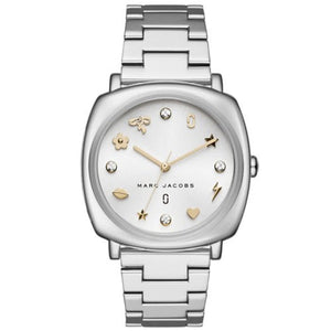  Shop Authentic Marc Jacobs Mandy Silver Dial Silver Steel Strap Watch for Women - MJ3572 - Luxxuri