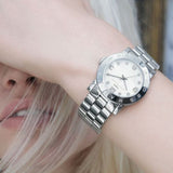  Shop Authentic Marc Jacobs Amy White Dial Silver Steel Strap Watch for Women - MBM3054 - Luxxuri