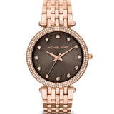  Shop Authentic Michael Kors Darci Brown Dial Rose Gold Stainless Steel Strap Watch for Women - MK3217 - Luxxuri
