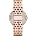 Michael Kors Darci Brown Dial Rose Gold Stainless Steel Strap Watch for Women - MK3217