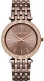  Shop Authentic Michael Kors Darci Quartz Brown Dial Brown Steel Strap Watch For Women - MK3416 - Luxxuri
