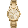  Shop Authentic Michael Kors Hartman Quartz Gold Dial Gold Steel Strap Watch For Women - MK3490 - Luxxuri
