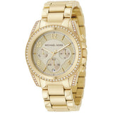  Shop Authentic Michael Kors Runway Gold Dial Gold Steel Strap Watch for Women - MK5166 - Luxxuri