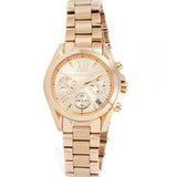  Shop Authentic Michael Kors Bradshaw Chronograph Rose Gold Dial Rose Gold Steel Strap Watch for Women - MK5799 - Luxxuri