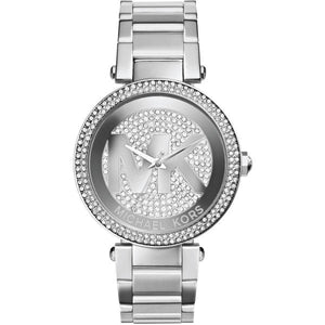  Shop Authentic Michael Kors Parker Silver Dial Silver Steel Strap Watch for Women - MK5925 - Luxxuri