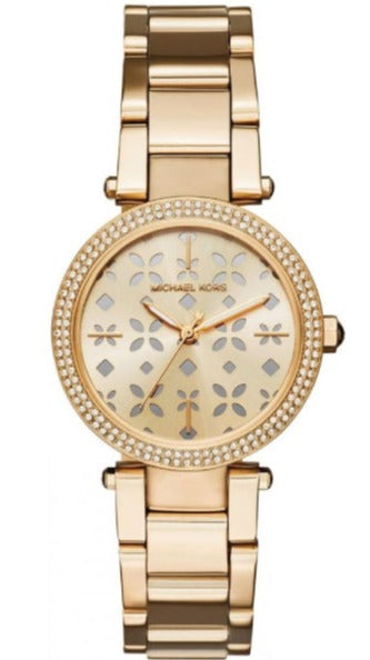  Shop Authentic Michael Kors Parker Gold Dial Gold Steel Strap Watch for Women - MK6469 - Luxxuri