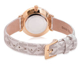  Shop Authentic Michael Kors Pyper Quartz Silver Dial White Leather Strap Watch For Women - MK1037 - Luxxuri