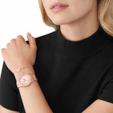  Shop Authentic Michael Kors Lilane Quartz Rose Gold Dial Rose Gold Steel Strap Watch For Women - MK1068 - Luxxuri