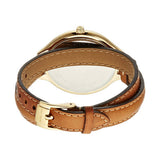  Shop Authentic Michael Kors Runway Gold Dial Brown Leather Strap Watch For Women - MK2256 - Luxxuri