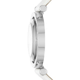  Shop Authentic Michael Kors Averi Silver Dial White Leather Strap Watch for Women - MK2524 - Luxxuri
