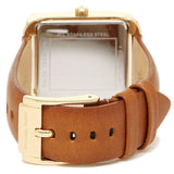  Shop Authentic Michael Kors Lake White Dial Brown Leather Strap Watch For Women - MK2584 - Luxxuri