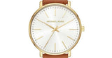  Shop Authentic Michael Kors Pyper Quartz Silver Dial Brown Leather Watch For Women - MK2740 - Luxxuri