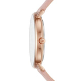  Shop Authentic Michael Kors Pyper Quartz White Dial Pink Leather Strap Watch For Women - MK2741 - Luxxuri