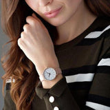  Shop Authentic Michael Kors Pyper Analog White Dial Pink Leather Strap Watch For Women - MK2803 - Luxxuri