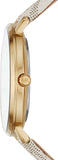  Shop Authentic Michael Kors Pyper Quartz Silver Dial White Leather Strap Watch For Women - MK2858 - Luxxuri