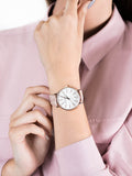  Shop Authentic Michael Kors Pyper Quartz White Dial Pink Leather Strap Watch For Women - MK2859 - Luxxuri