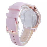  Shop Authentic Michael Kors Layton Three-Hand White Dial Pink Leather Strap Watch for Women - MK2909 - Luxxuri