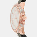  Shop Authentic Michael Kors Camille Three-Hand Crystals White Dial Black Leather Strap Watch for Women - MK2962 - Luxxuri