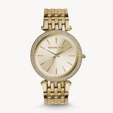  Shop Authentic Michael Kors Darci Silver Dial Gold Stainless Steel Strap Watch for Women - MK3191 - Luxxuri