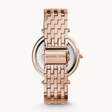  Shop Authentic Michael Kors Darci Rose Gold Dial with Diamonds Rose Gold Stainless Steel Strap Watch for Women - MK3192 - Luxxuri