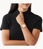  Shop Authentic Michael Kors Darci Rose Gold Dial with Diamonds Rose Gold Stainless Steel Strap Watch for Women - MK3192 - Luxxuri