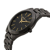  Shop Authentic Michael Kors Slim Runway Black Dial Black Stainless Steel Strap Watch for Women - MK3221 - Luxxuri
