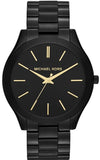  Shop Authentic Michael Kors Slim Runway Black Dial Black Stainless Steel Strap Watch for Women - MK3221 - Luxxuri