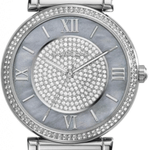  Shop Authentic Michael Kors Caitlin Crystal Dial Silver Steel Strap Watch for Women - MK3331 - Luxxuri