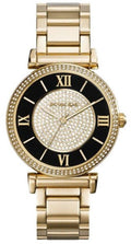  Shop Authentic Michael Kors Catlin Black Dial Gold Steel Strap Watch for Women - MK3338 - Luxxuri