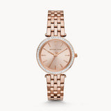  Shop Authentic Michael Kors Darci Rose Gold Dial Rose Gold Stainless Steel Strap Watch for Women - MK3366 - Luxxuri