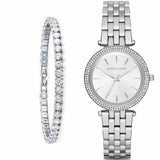  Shop Authentic Michael Kors Darci Silver Dial Silver Steel Strap Watch for Women - MK3429 - Luxxuri