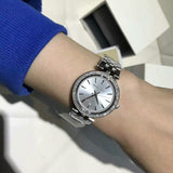  Shop Authentic Michael Kors Darci Silver Dial Silver Steel Strap Watch for Women - MK3429 - Luxxuri