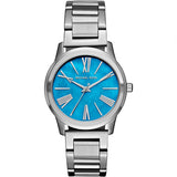  Shop Authentic Michael Kors Hartman Quartz Blue Dial Silver Steel Strap Watch For Women - MK3519 - Luxxuri