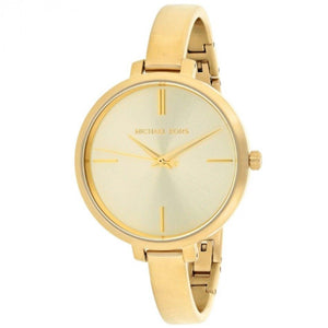  Shop Authentic Michael Kors Jaryn Analog Quartz Gold Dial Gold Steel Strap Watch For Women - MK3546 - Luxxuri