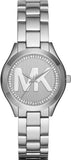  Shop Authentic Michael Kors Mini Slim Runway Silver Dial Silver Steel Strap Watch for Women - MK3548 - Luxxuri