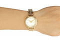  Shop Authentic Michael Kors Cinthia Quartz Gold Dial Gold Steel Strap Watch For Women - MK3681 - Luxxuri
