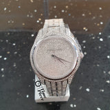  Shop Authentic Michael Kors Lauryn Analog Crystals Silver Dial Silver Steel Strap Watch For Women - MK3717 - Luxxuri