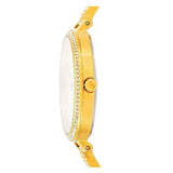  Shop Authentic Michael Kors Jaryn Quartz Gold Dial Gold Steel Strap Watch For Women - MK3784 - Luxxuri