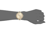  Shop Authentic Michael Kors Jaryn Quartz Gold Dial Gold Steel Strap Watch For Women - MK3784 - Luxxuri