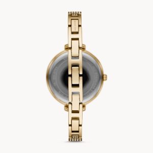  Shop Authentic Michael Kors Jaryn Quartz Gold Dial Gold Steel Strap Watch For Women - MK3784 - Luxxuri