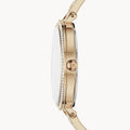  Shop Authentic Michael Kors Jaryn Quartz Gold Dial Gold Steel Strap Watch For Women - MK3784 - Luxxuri